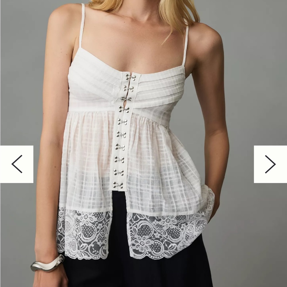 Anthropologie Corset Cami